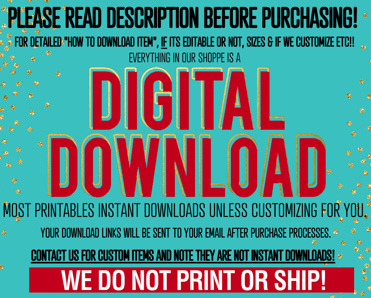 Dad's Diner Soda Bar-FULL (mini) PARTY PRINTABLE-Soda Shop-Retro Father's Day Party Printable-Fathers-Father-Dad-50's Diner-1950s-50s Party-EDITABLE-INSTANT DOWNLOAD