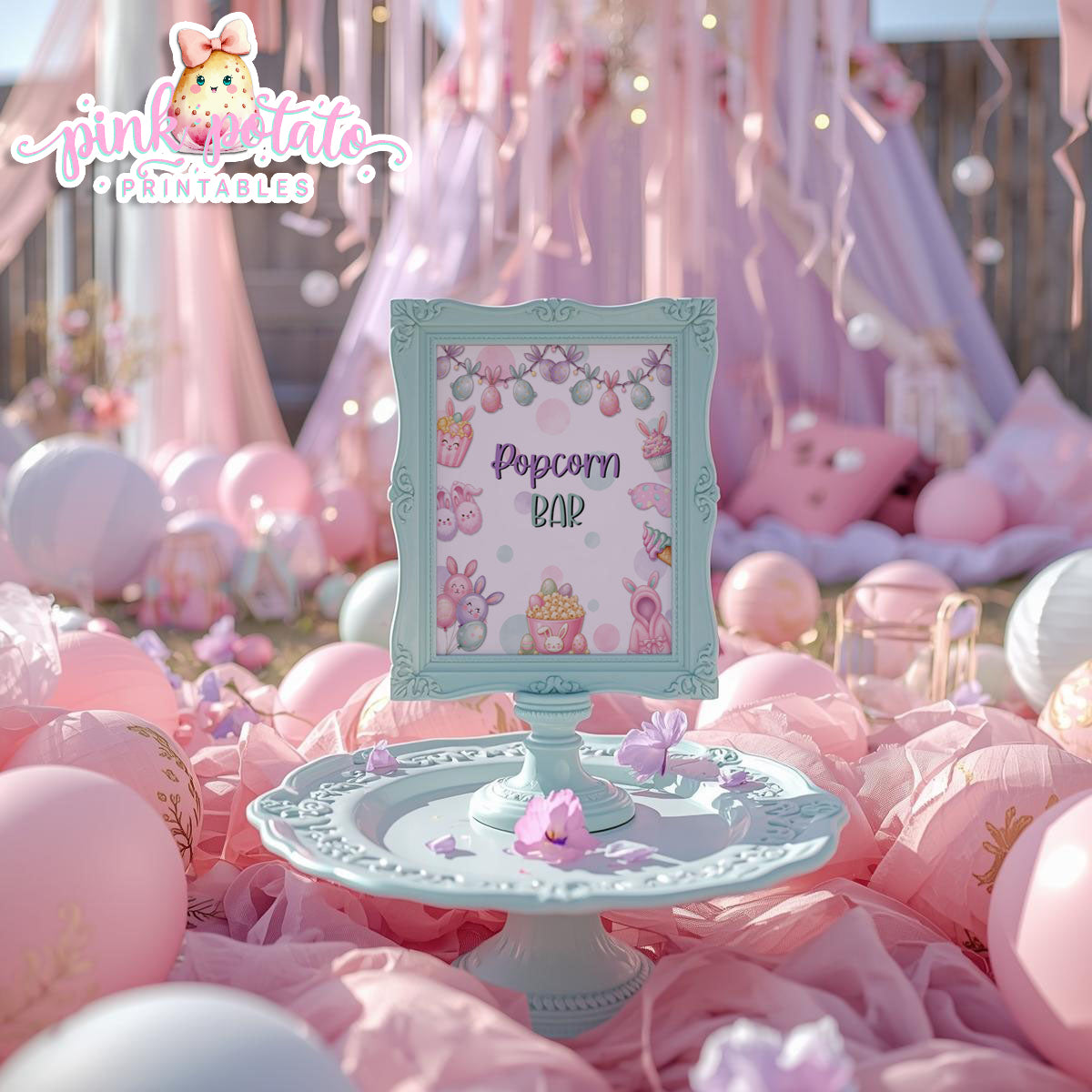 Easter Sleepover-{8} 8x10 Party Signs-Easter Slumber Party-Buffet Signs-Slumber Party Signs-Easter Birthday-Easter Party-Easter Sunday-Happy Birthday-Birthday Sleepover Party-Birthday Slumber Party-Bunny-INSTANT DOWNLOAD