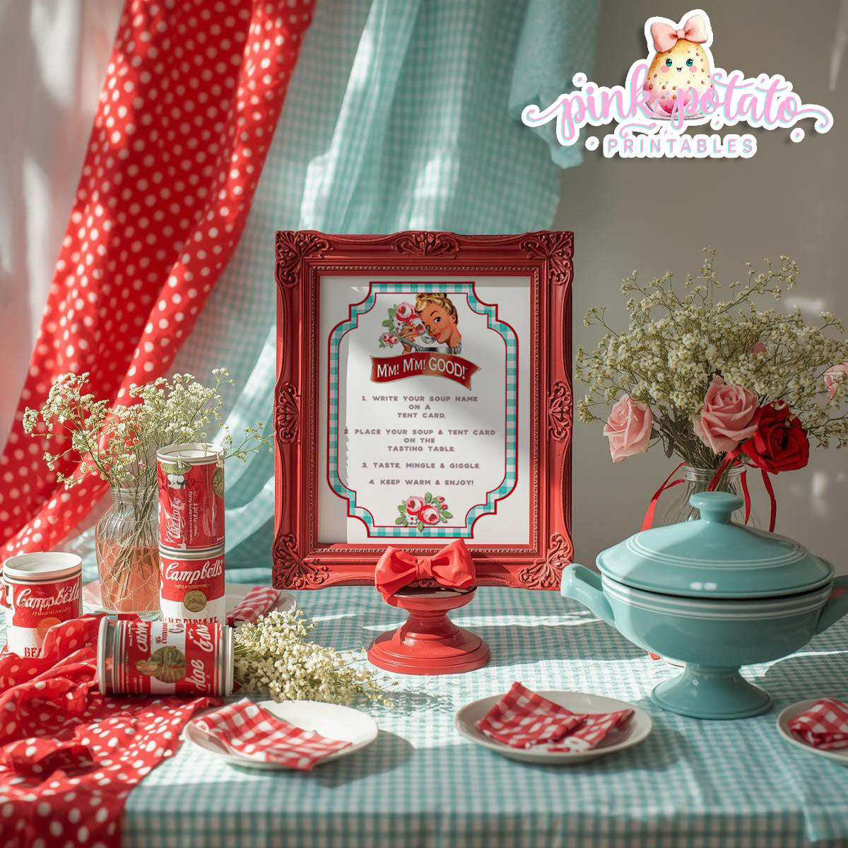 Soups On-Soup Swap-Soups On-Soup Swap-How to Sign-Soup Exchange-Soup Theme-Soup Party Printable-Digital-INSTANT DOWNLOAD
