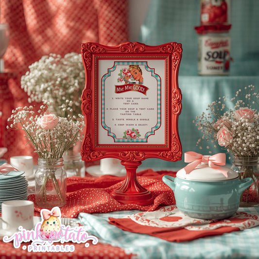 Soups On-Soup Swap-Soups On-Soup Swap-How to Sign-Soup Exchange-Soup Theme-Soup Party Printable-Digital-INSTANT DOWNLOAD