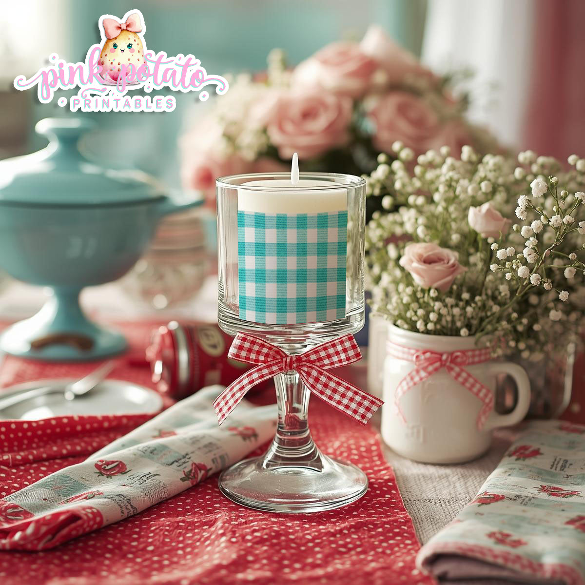 Soups On-Soup Swap-Votive Candle Holder Labels-Soup Exchange-Soup Theme-Soup Party Printable-Digital-INSTANT DOWNLOAD