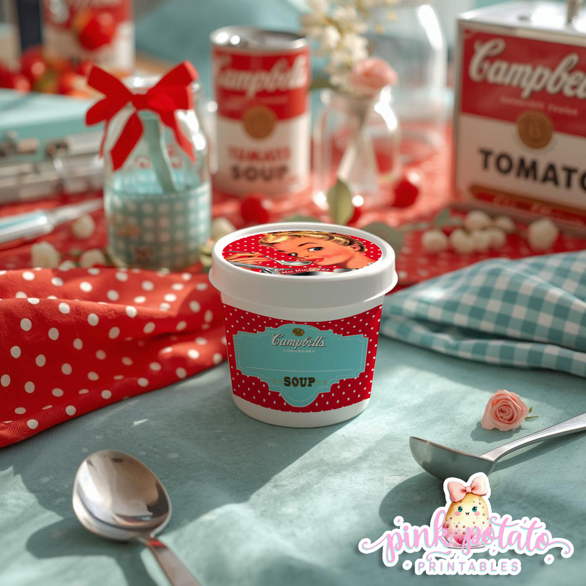 Soups On-Soup Swap 8oz & 12oz Soup Container Labels-5 Styles-Soup Exchange-Soup Theme-Soup Party Printable-Digital-INSTANT DOWNLOAD