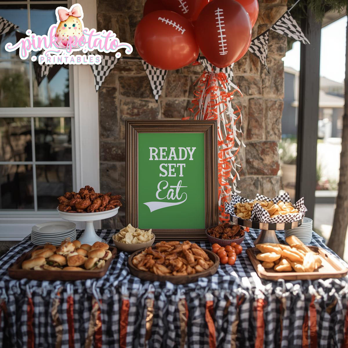 Super Bowl-8 Signs-8x10-Party Signs-Game Day Signs-Football-Superbowl Decorations-Referee-Super Bowl Sunday-Sports-Digital-INSTANT DOWNLOAD