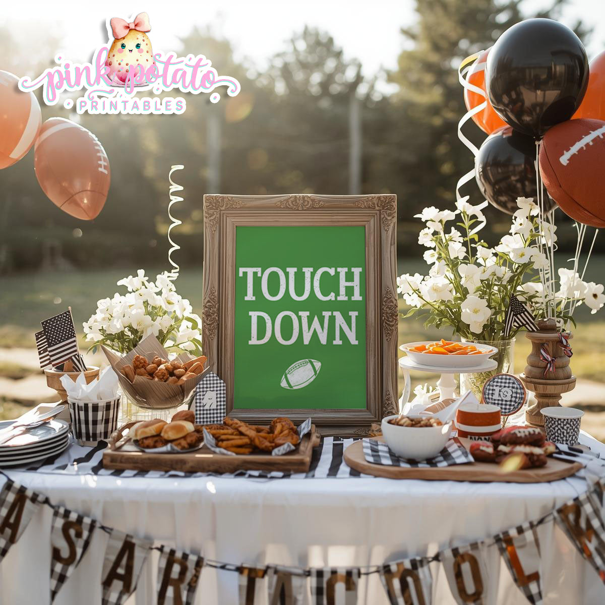 Super Bowl-8 Signs-8x10-Party Signs-Game Day Signs-Football-Superbowl Decorations-Referee-Super Bowl Sunday-Sports-Digital-INSTANT DOWNLOAD