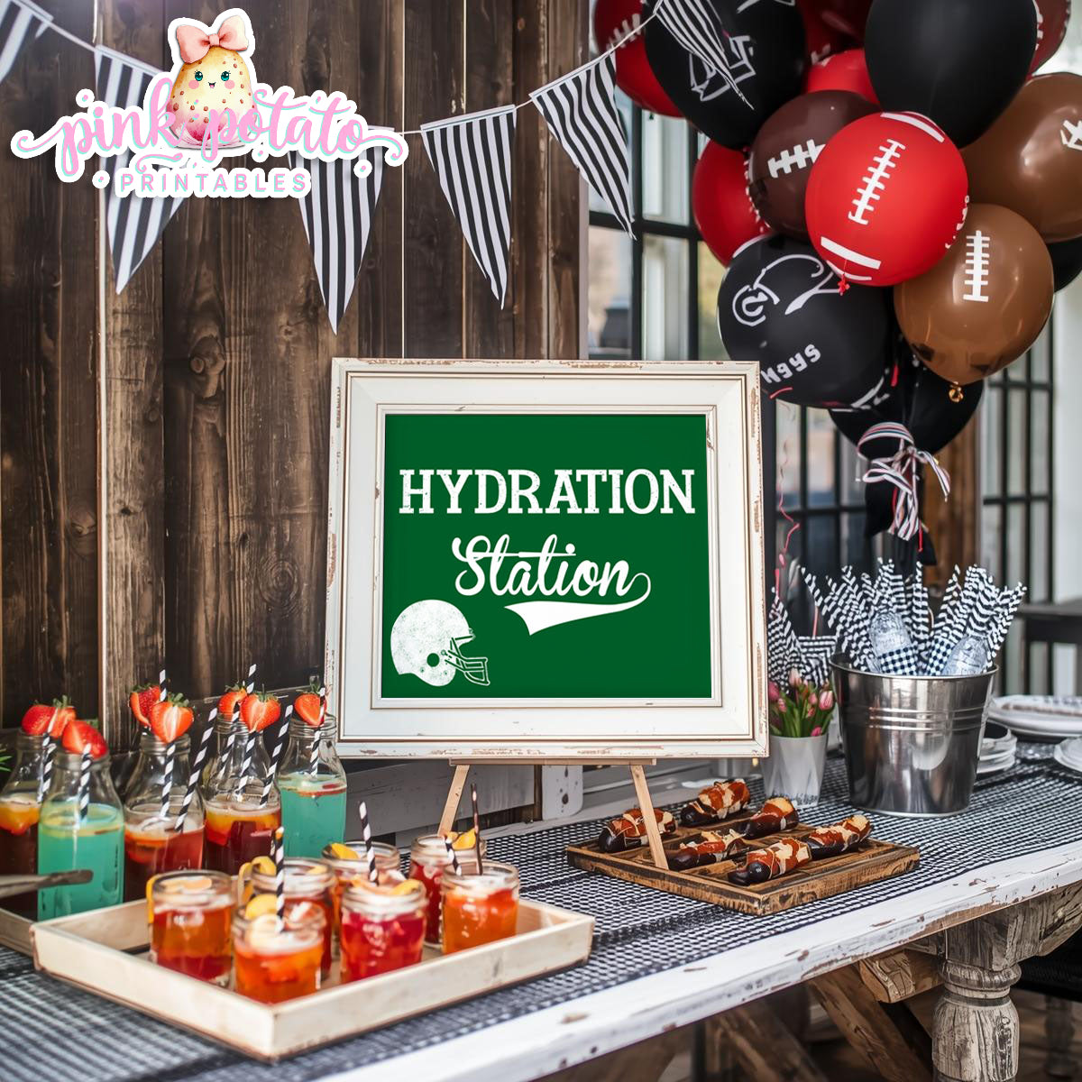 Super Bowl-8 Signs-8x10-Party Signs-Game Day Signs-Football-Superbowl Decorations-Referee-Super Bowl Sunday-Sports-Digital-INSTANT DOWNLOAD