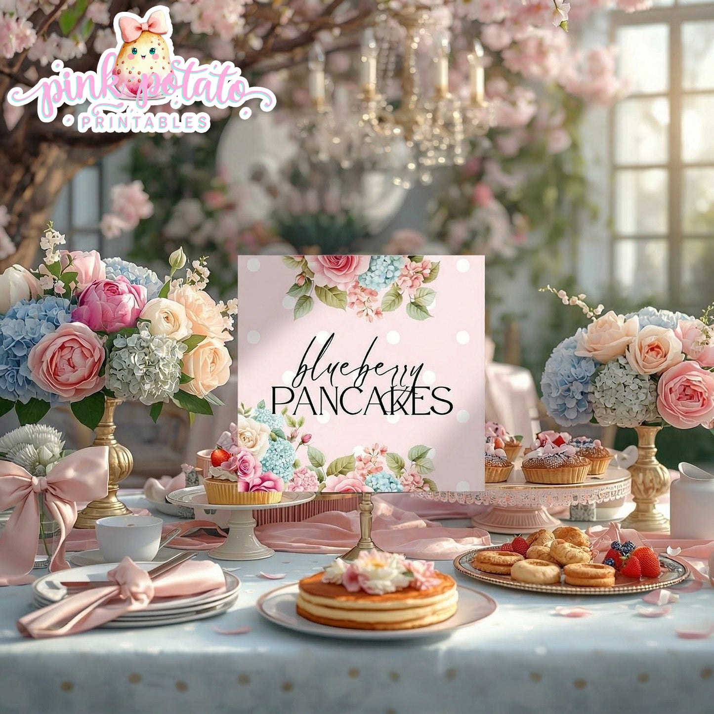 Mother's Day Brunch-Buffet Cards-Tent Cards-Customize Your Text in Corjl ONLY-Mothers Day Party-Mother's Day Lunch-Potluck Party-Grandmother-Grandma-Mama-Mommy-Mom-INSTANT DOWNLOAD
