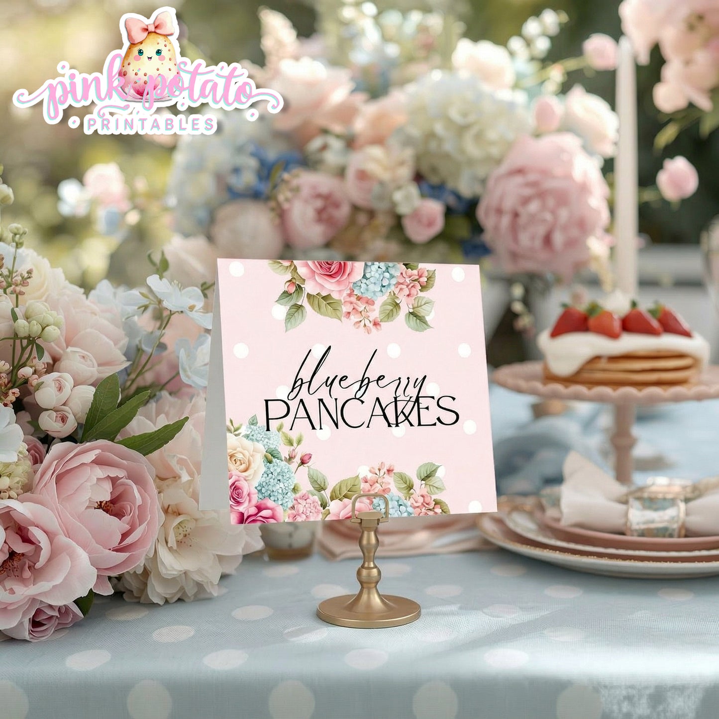 Mother's Day Brunch-Buffet Cards-Tent Cards-Customize Your Text in Corjl ONLY-Mothers Day Party-Mother's Day Lunch-Potluck Party-Grandmother-Grandma-Mama-Mommy-Mom-INSTANT DOWNLOAD