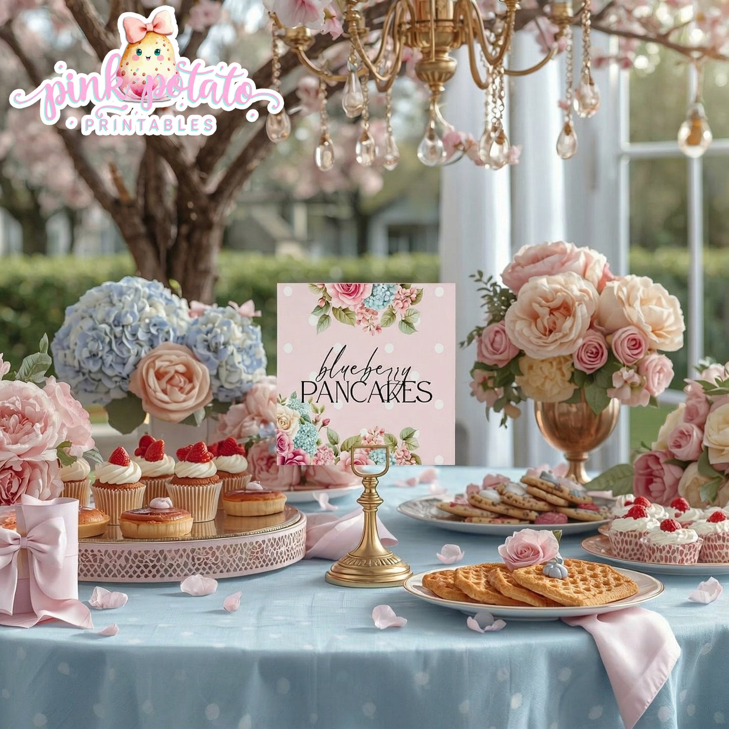 Mother's Day Brunch-Buffet Cards-Tent Cards-Customize Your Text in Corjl ONLY-Mothers Day Party-Mother's Day Lunch-Potluck Party-Grandmother-Grandma-Mama-Mommy-Mom-INSTANT DOWNLOAD