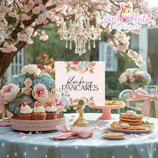 Mother's Day Brunch-Buffet Cards-Tent Cards-Customize Your Text in Corjl ONLY-Mothers Day Party-Mother's Day Lunch-Potluck Party-Grandmother-Grandma-Mama-Mommy-Mom-INSTANT DOWNLOAD