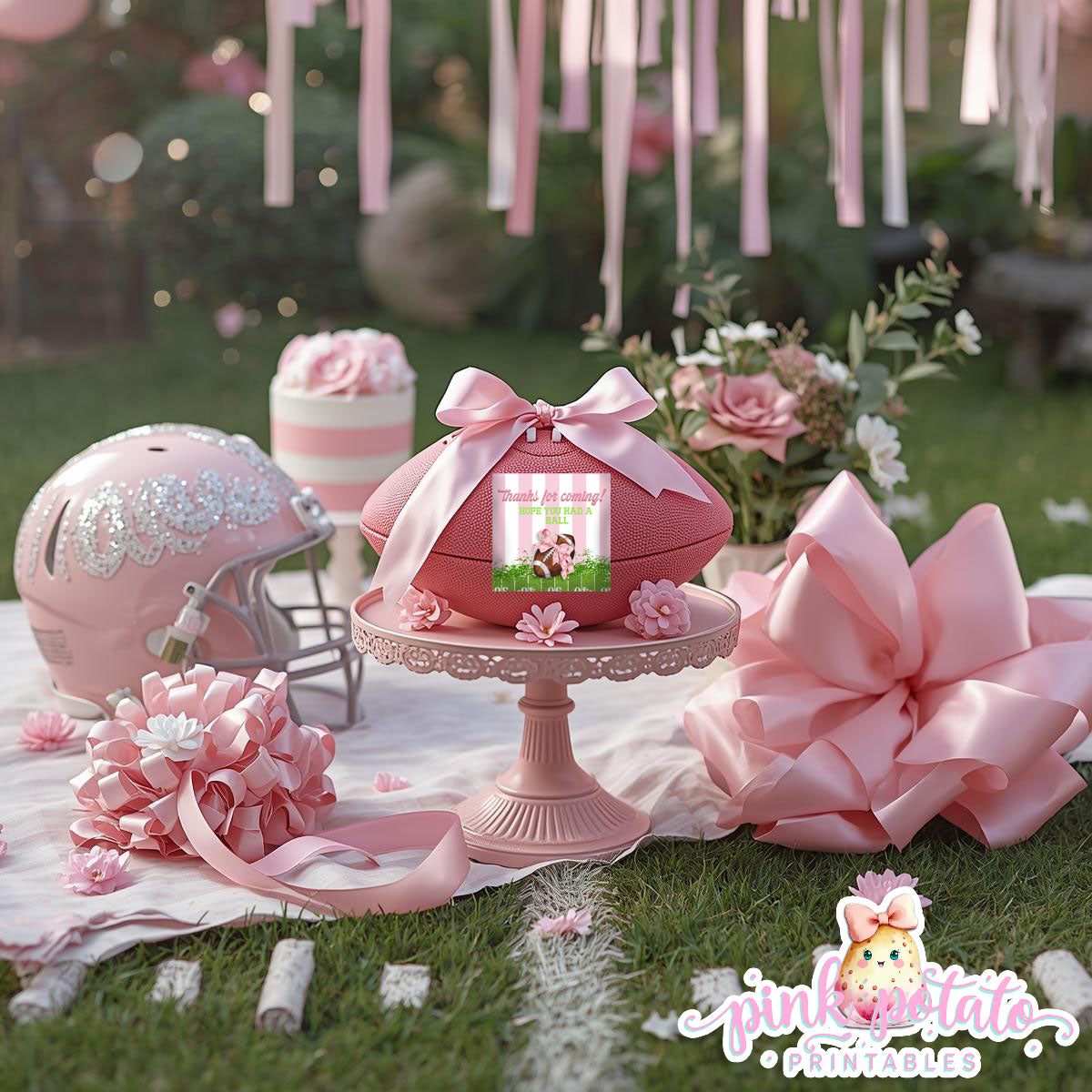 Birthday Football-Favor Tags-Football-Super Bowl Sunday-Sports-Digital-INSTANT DOWNLOAD