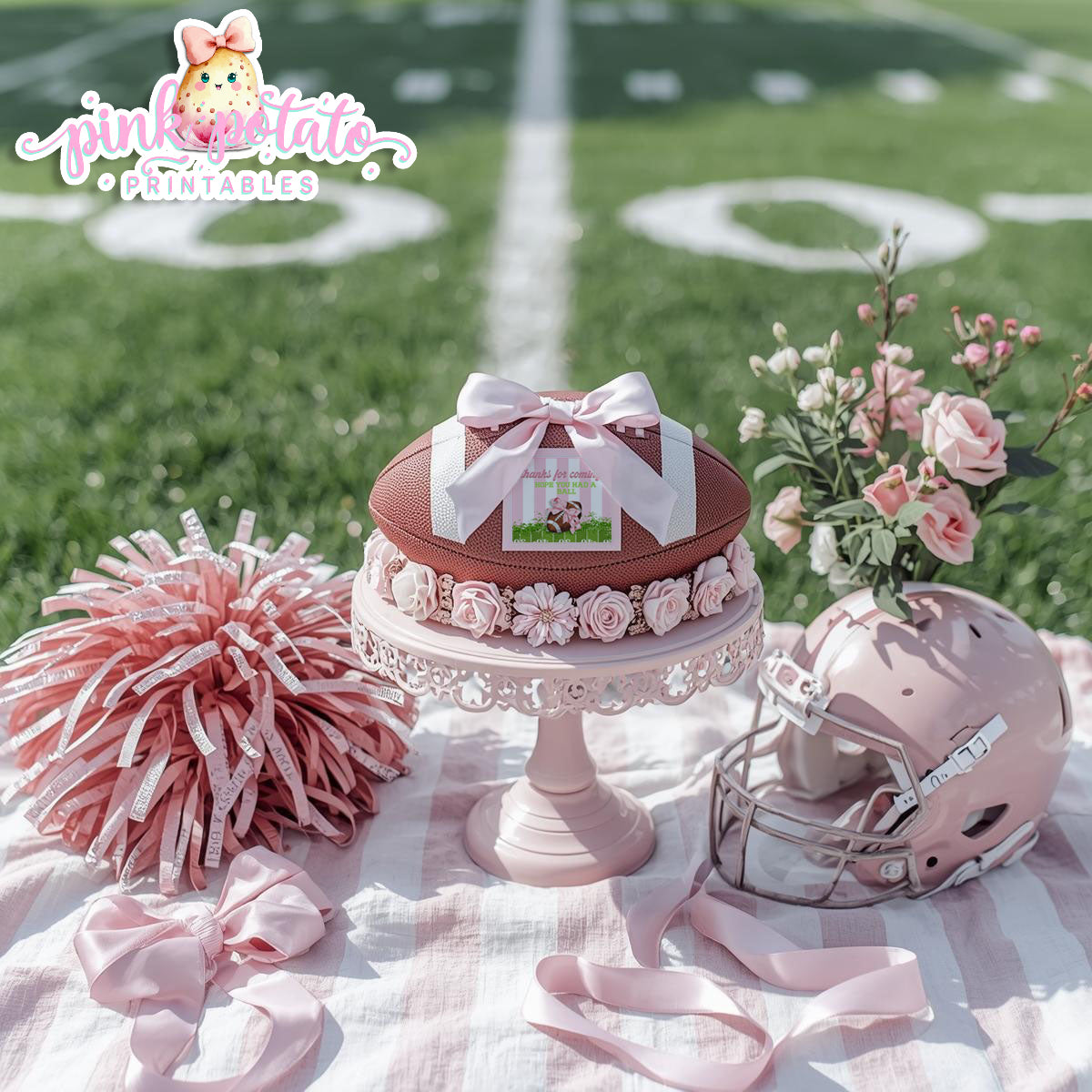 Birthday Football-Favor Tags-Football-Super Bowl Sunday-Sports-Digital-INSTANT DOWNLOAD