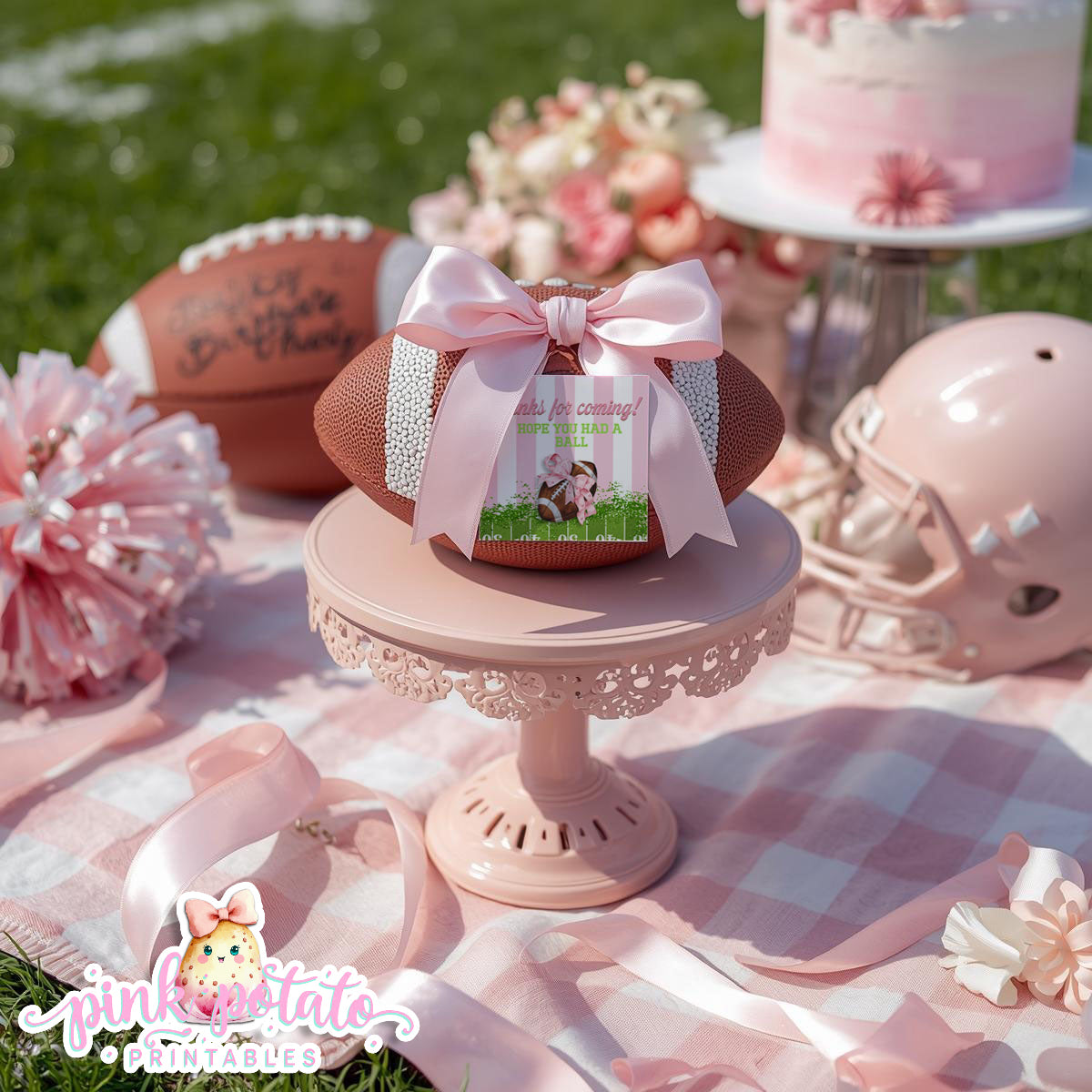 Birthday Football-Favor Tags-Football-Super Bowl Sunday-Sports-Digital-INSTANT DOWNLOAD