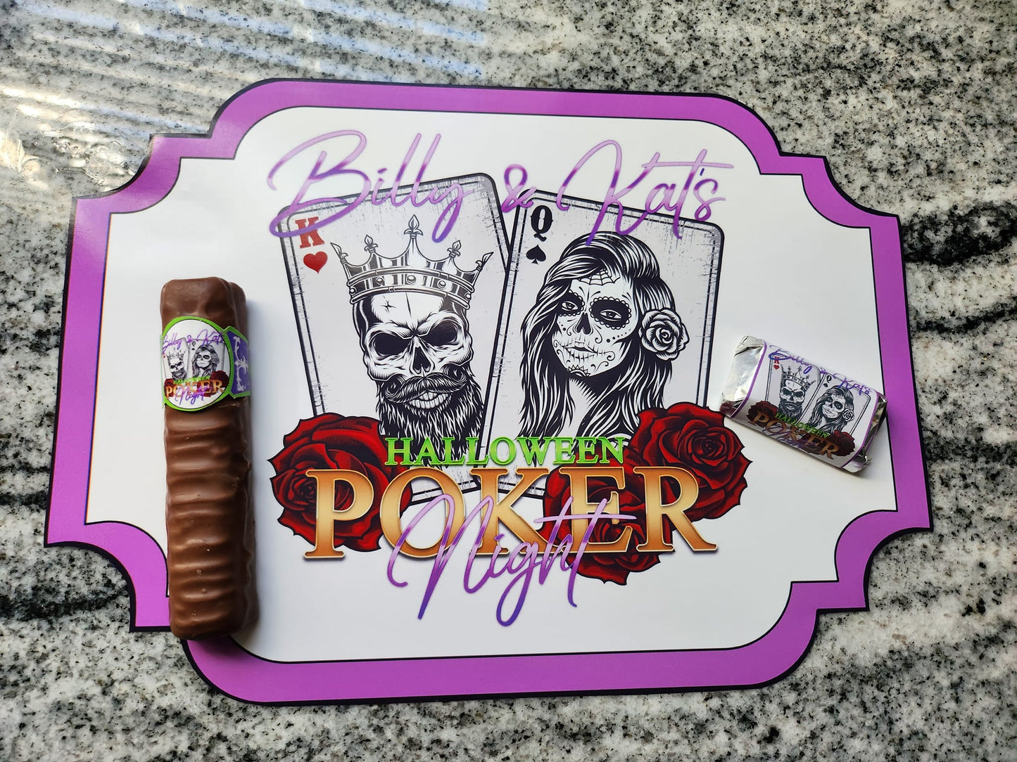 Halloween Poker Night-Cigar Bands-We Personalize-Twix Cigar Band-Cigar Label-Game Night-Pick Logo Image-Halloween-Digital-DIGITAL DOWNLOAD