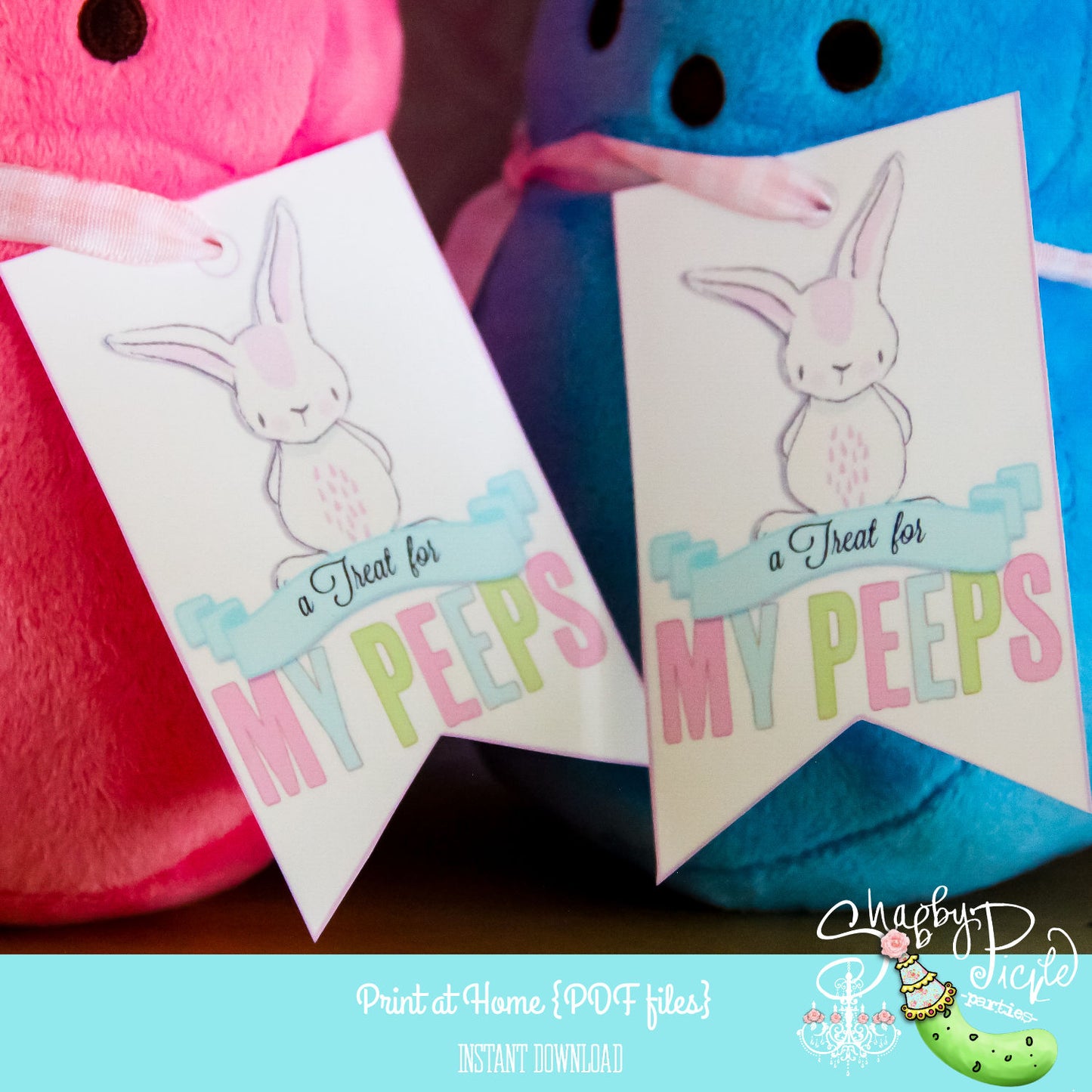 Bunny Tails-Easter Favor Tags-Gift Tags-Class-School-Teacher Gift Tags-Party Printables-Treat Tag-Holiday-Digital-Printable-INSTANT DOWNLOAD