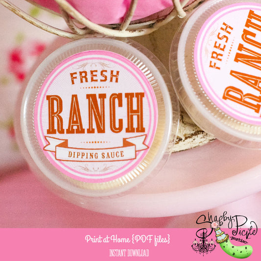 Boho Chic-Ranch Label-Stickers-Party Printables-Thanksgiving-Gather-Get Together-Dinner-Pot Luck-Fall-Winter-Holiday--INSTANT DOWNLOAD