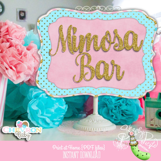 Chevron Baby-12 Sign Decorations-Party Printables-Editable Signs-Gender Reveal Party-Baby Shower-DIY-Digital Decorations-INSTANT DOWNLOAD