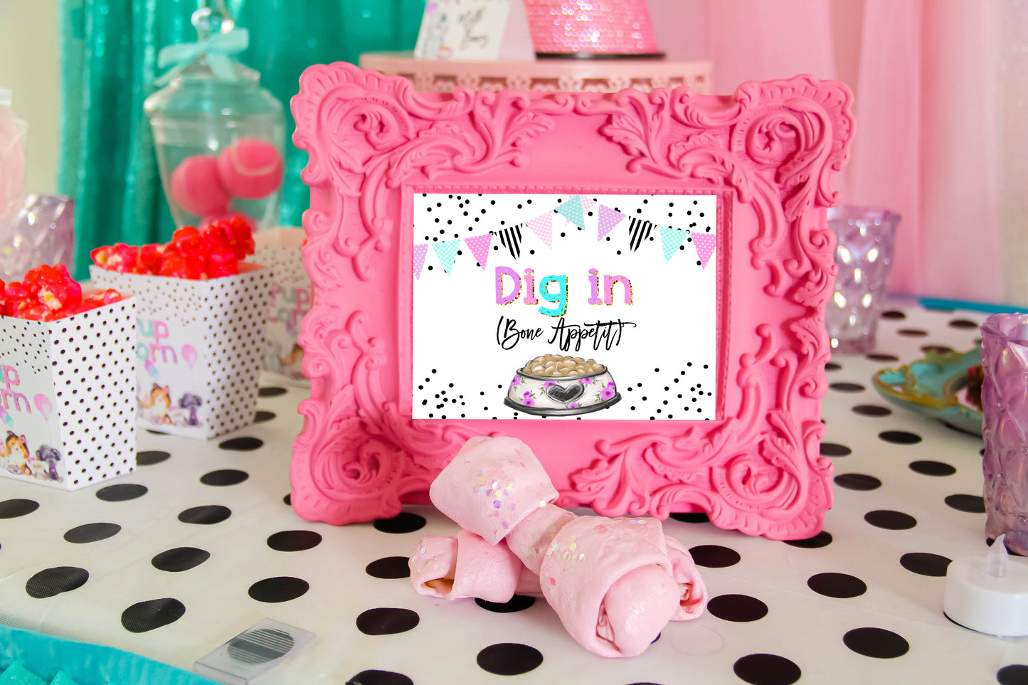 Puppy Pawty-20+ Party Signs-See Info for All the Signs Included!-Welcome Signs-Puppy Theme-Puppy Party-Birthday-Digital-INSTANT DOWNLOAD