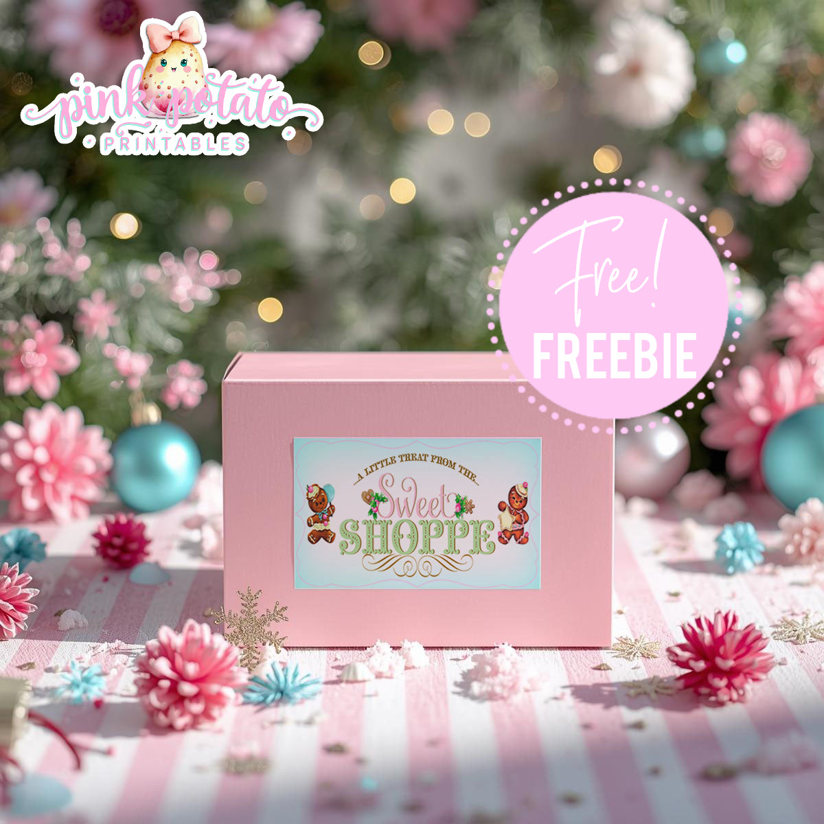 Gingerbread Cookies-Bakery Box Labels-Cookie Decorating Party-Gingerbread Decorating-Printable-Christmas Party-INSTANT DOWNLOAD