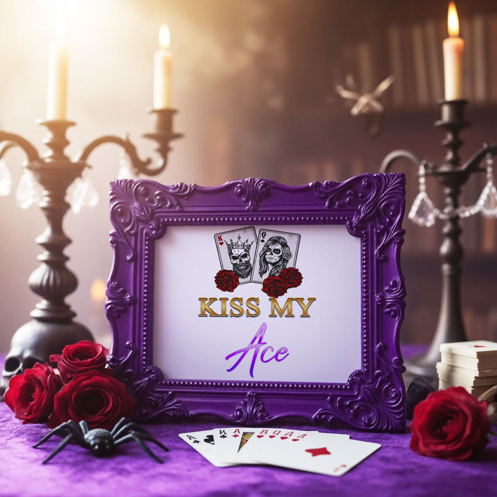 Halloween Poker Night-Signs-We Customize-Personalize Name on 1 Sign-5 8x10 Signs-Game Night-Pick Image-Halloween-Digital-DIGITAL DOWNLOAD