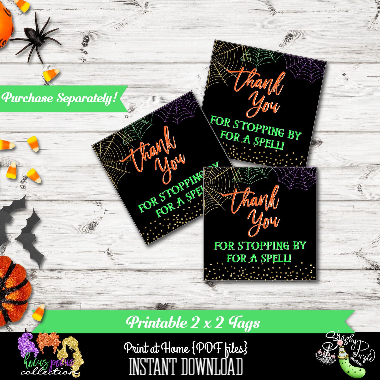 Hocus Pocus Halloween Signs-Printable-Movie Night-Birthday Signs-Halloween Party Signs-Birthday-Holiday-Digital-INSTANT DOWNLOAD