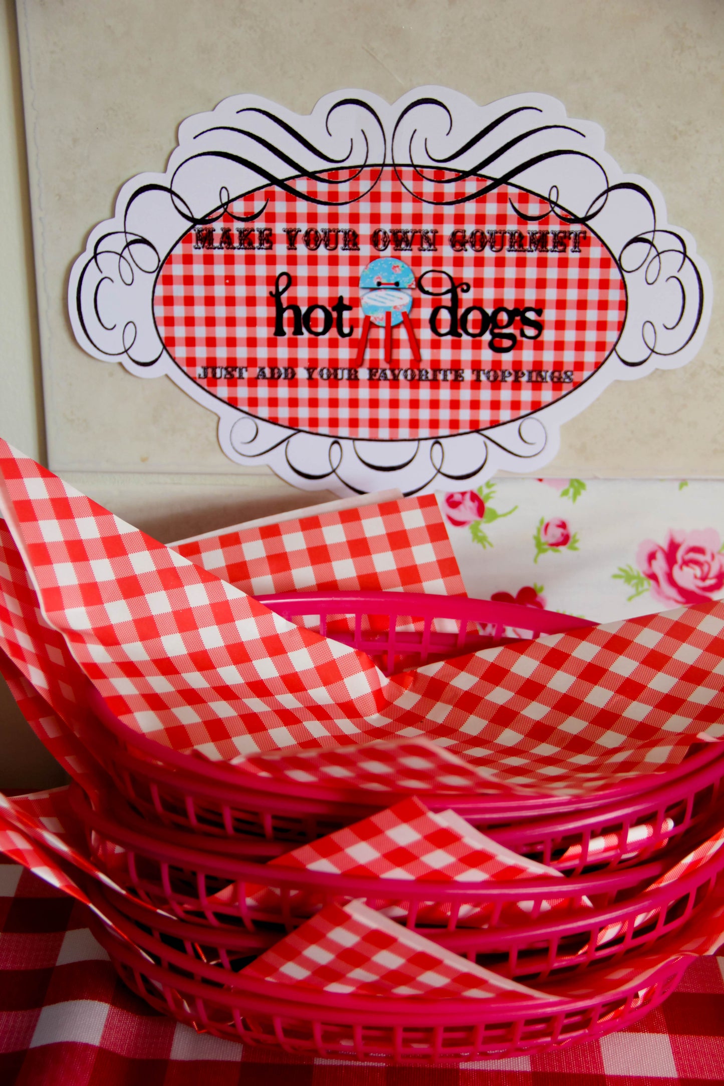 Vintage BBQ-Signs-Poster-Party Printables-Picnic-Barbeque-Cook Out-Out Door-Grilling-Backyard-DIY-Digital Decorations-Instant DOWNLOAD